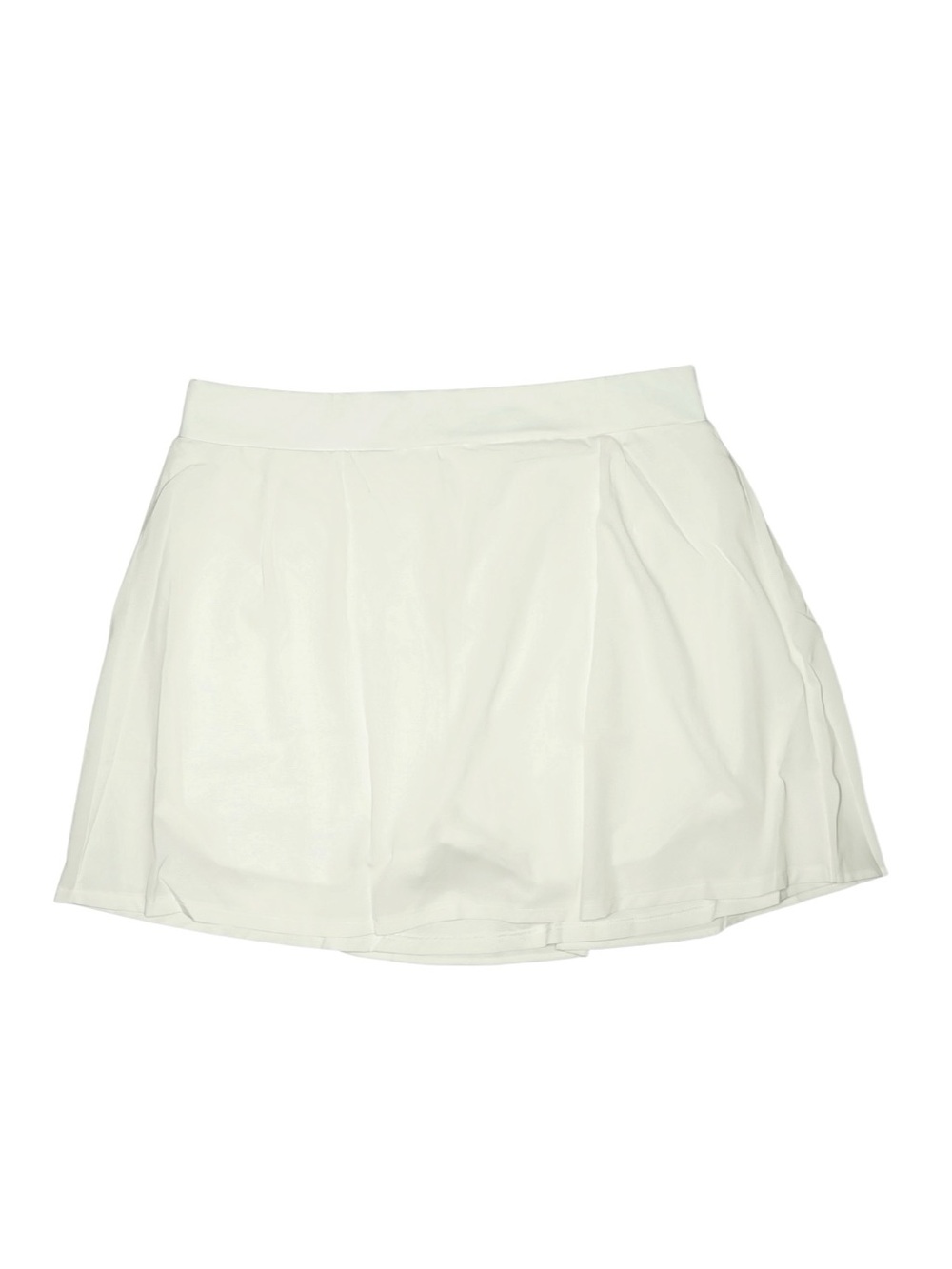 J. Crew Pleated Active Skirt XXL White Tennis Pickleball Walking Casual NWT